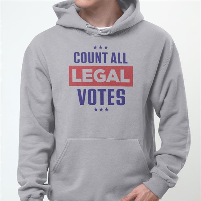 Johnrockshomes John M. Cameron Count All Legal Votes tee shirts White