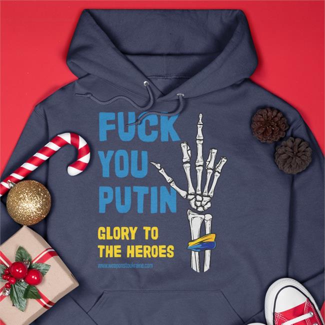 Jana Cernochova Fuck You Putin Glory To The Heroes Long Sleeve T Shirt