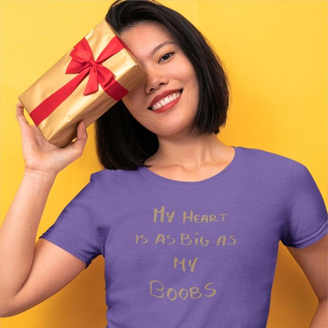 My Heart Is As Big As My Boobs Tanktop Lappan
