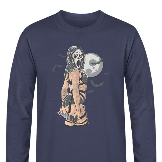 Risa Marie Spooky Szn Crewneck Sweatshirt Black