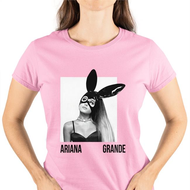 Ariana Grande Merch Dangerous Woman Pink T Shirt Arianagrande