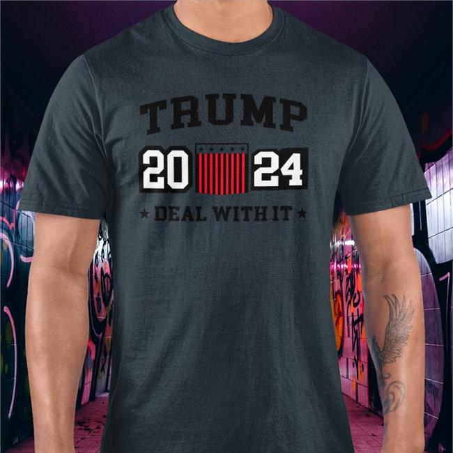 Trump 2024 Deal With It T Shirt Davram