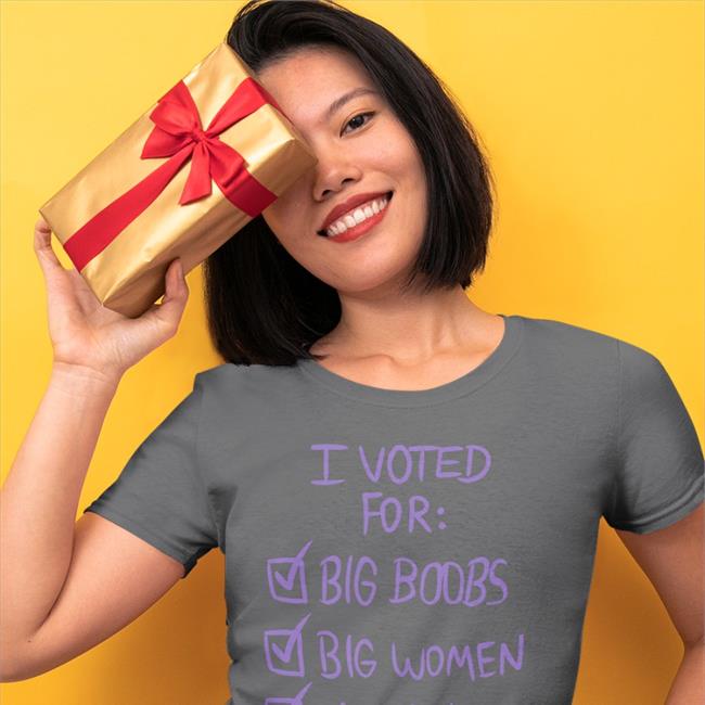 Original Nerdy Reindeer I Voted For Big Boors Big Women Arson Hooded Sweatshirt