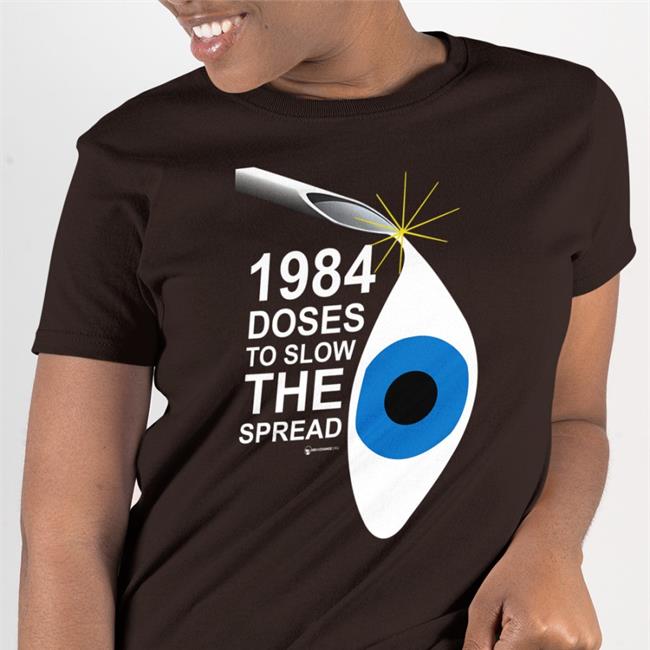 Wearechange Merch1984 Does To Slow The Spread Shirt Luke Rudkowski