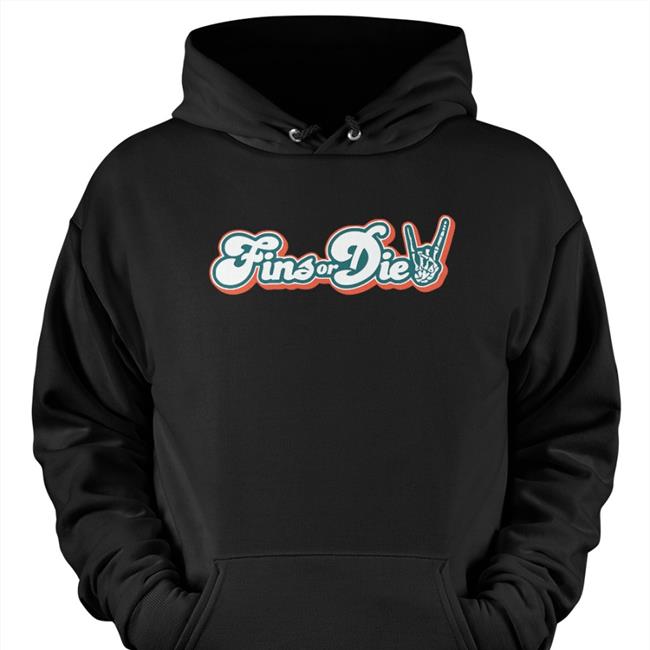Takesweremade Fins Or Die Hooded Sweatshirt