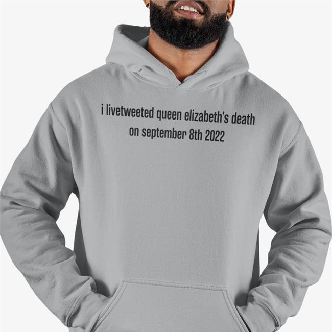 Zuzia I Livetweeted Queen Alizabeth's Death On September 8Th 2022 T Shirt Tomwambsgans