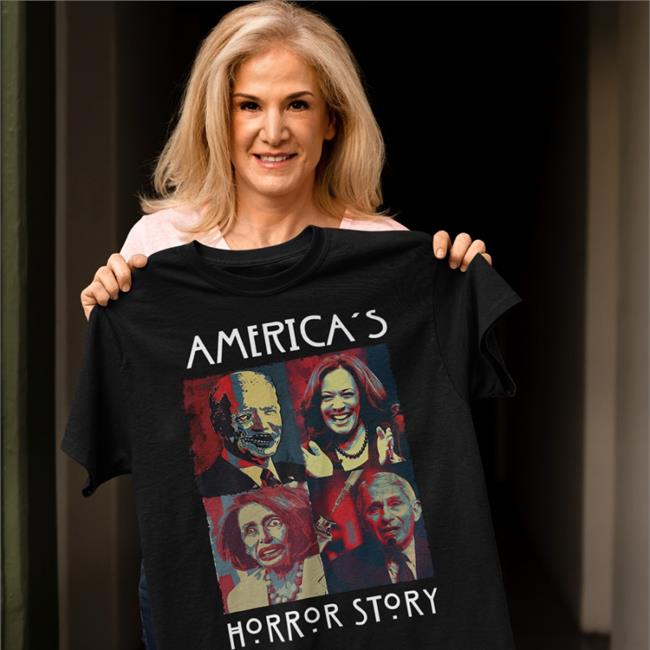 Kamala Harris Biden Nancy Pelosi Anthony Fauci America's Horror Story Hoodie Catherine