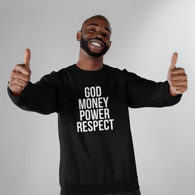 God Money Power Respect Tank Top Kambodejason