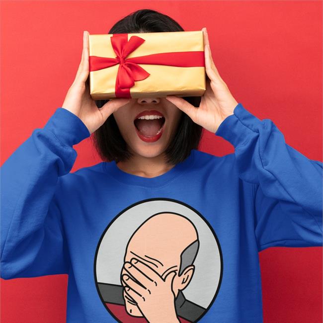 Raspberry Pi Epic Facepalm Picard Tee