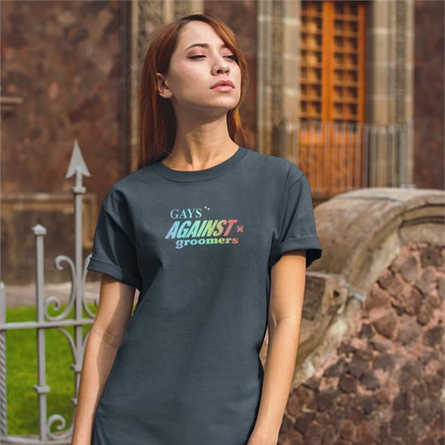 Gays Against Groomers Gradient Shirt By Againstgrmrs