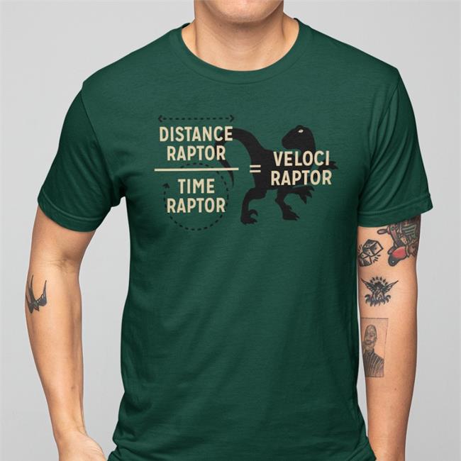 Emily Lakdawalla Distance Raptor Time Raptor Veloci Raptor Tee Shirt Snorgtees Merch