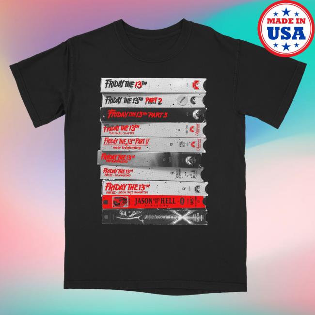 Official Studiohouse Designs Merch Store Vhs Or Die Part 13 T-Shirt Studiohouse Designs Apparel Clothing Shop StudiohouseDesigns