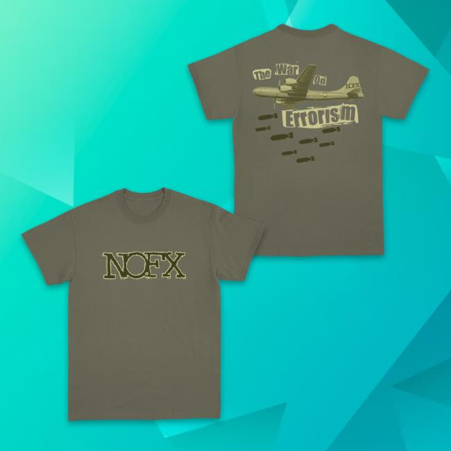 Nofx Merch Dropping Bombs Long Sleeve