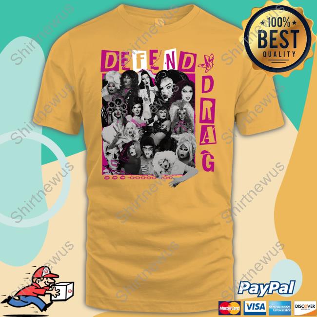 Official Voss Events Shop Defend Drag Benefit Tee