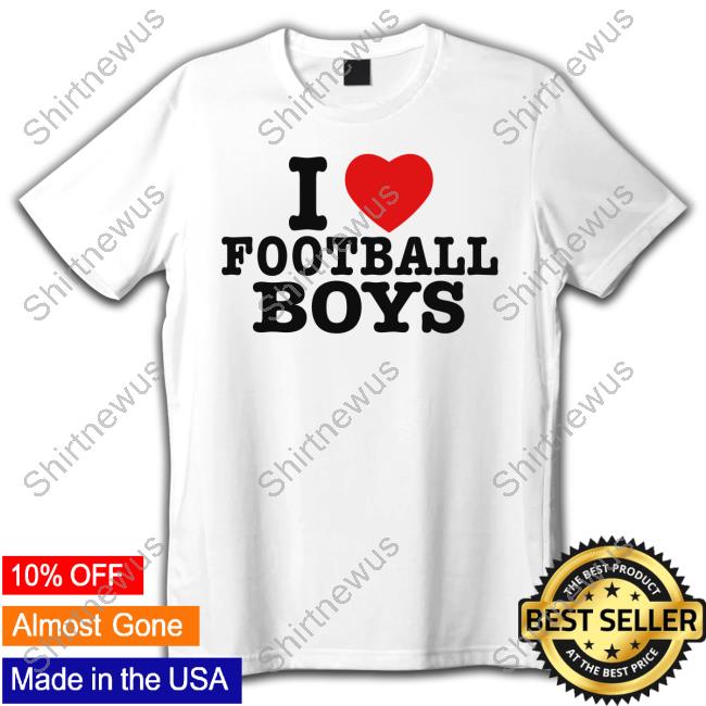 Moxi Mimi Merch I Love Football Boys T Shirt