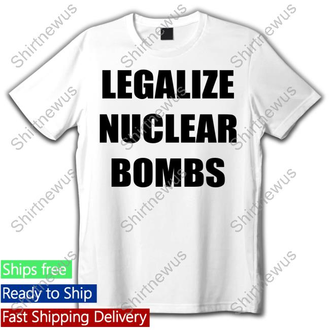 Official sadboys Legalize Nuclear Bombs Sweatshirt