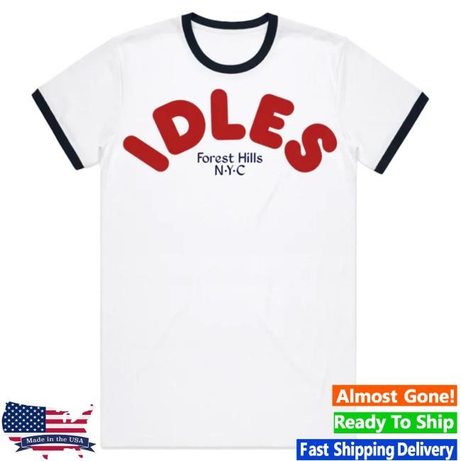 Official Idles Merch Store Shop Idles Band IDLES Forest Hills Ringer Tshirt