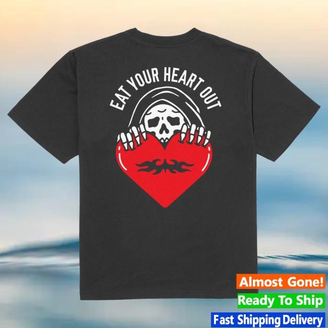 Lurking Class Eat Your Heart Out Tee Black Graphic Artwork