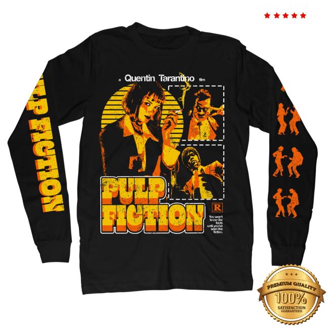 Official Studiohouse Designs Merch Store Pulp Fiction Long Sleeve T-Shirt Studiohouse Designs Apparel Clothing Shop StudiohouseDesigns