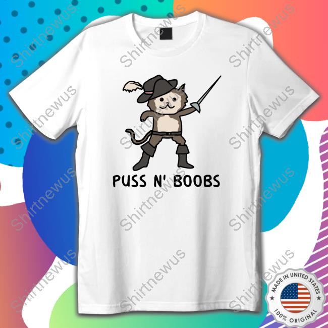 Puss N' Boobs Edition Limited White TShirts