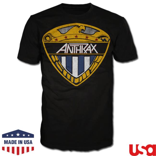 Eagle Shield New T Shirt Anthrax