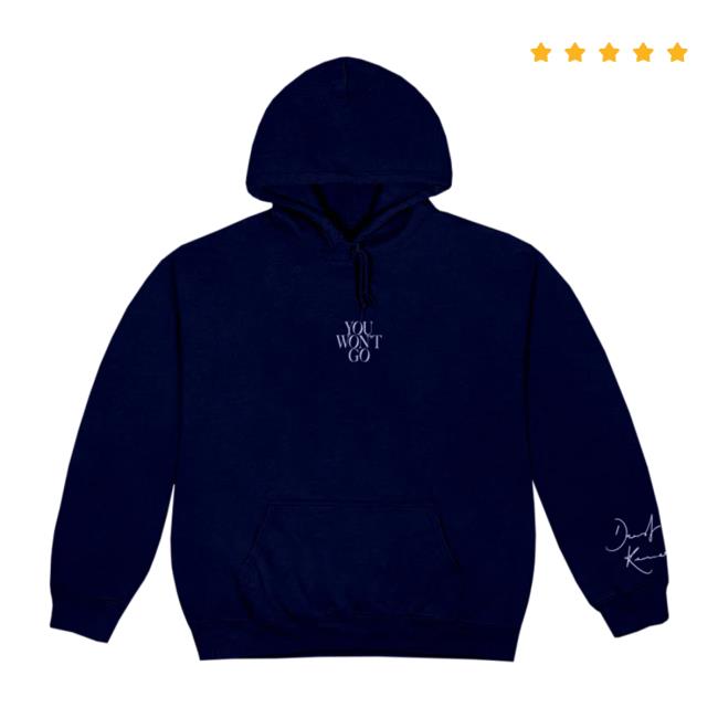 Official Interscope Records DermotKennedy Merch Clothing Store Dermot Kennedy After Rain Navy Blue Hoodie