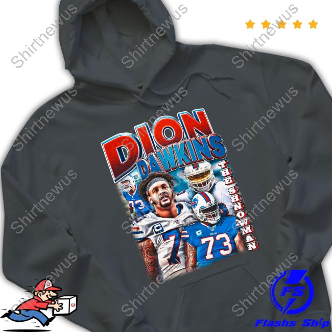 Official Buffalo Bills Buffalo Af Merch Shnowgear Dion Dawkins The Shnowman Tee Shirt