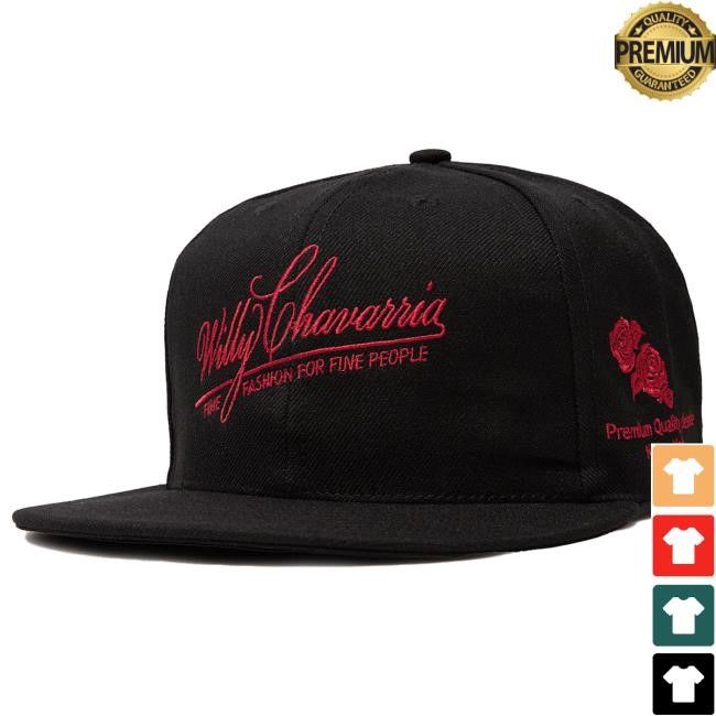 Fine Fashions Hat Black | Willy Chavarria Official Fine Fashions Cap Black | Willy Chavarria Official