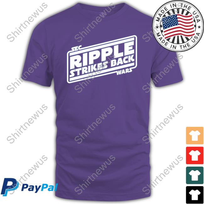 Asheesh Birla On The Chain Shop Merch Ripple Strikes Back Sec Wars Shirt