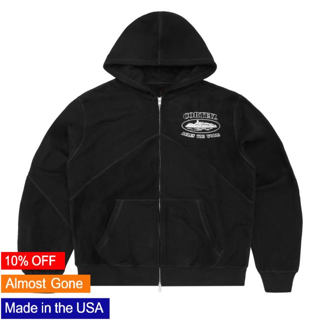 Official Crtzrtw Merch Superior V2 Crtzrtw Zip Up Pullover Sweatshirt
