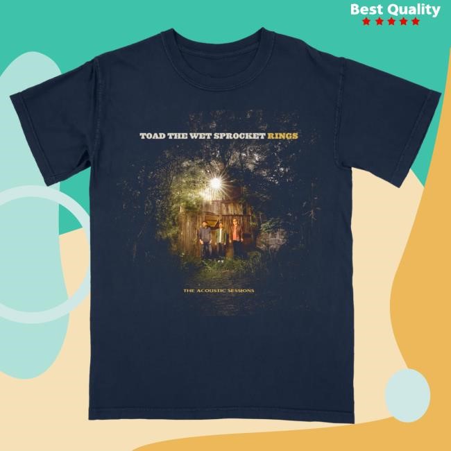 Toad the Wet Sprocket Rings Album Cover Tee Venue Gear