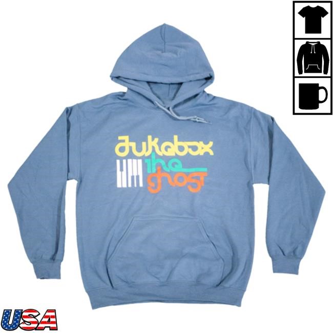 Official Jukebox the Ghost merch Keyboard Script Crew neck