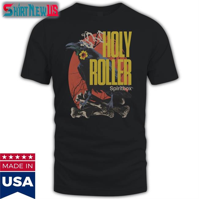 Spiritbox Merch Holy Roller Crow Long Sleeve Tee