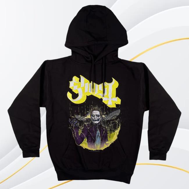 Official Ghost Band Rock Backstreet Merch Store Shop Airship Firestorm Pull Over Hoodie Backstreetmerch