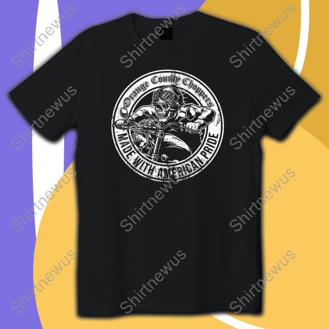 Orange County Choppers American Pride Bike Badge Shirts