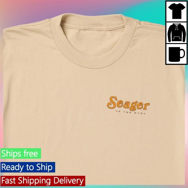 Official Seager Clothing Store Shop Seager On The Hunt Tshirt WhiteSeagerco