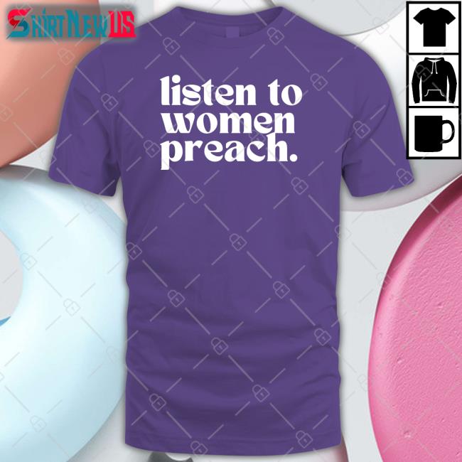 Reverend Jes Kast Listen To Women Preach Hoodie