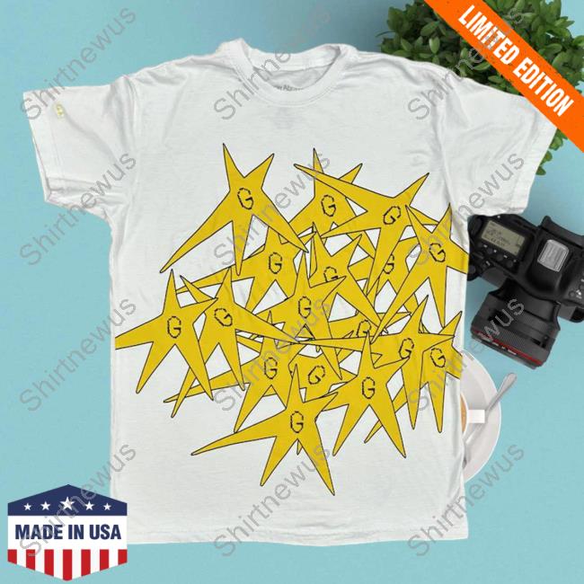 G Yellow Star Splatter Sweatshirt