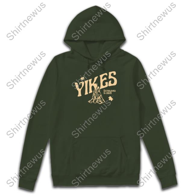 Eddy Burback Merch Campfire Yikes Established In 2019 Tee Yikesshop
