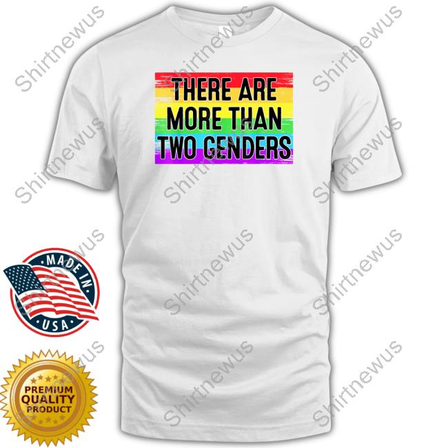 Official There Are More Than Two Genders Hooded Sweatshirt Chris Sky