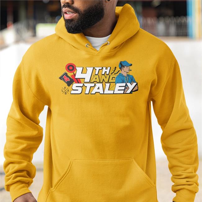 Lafb Network Merch 4Th And Staley Jersey Sweatshirt Jen Mills