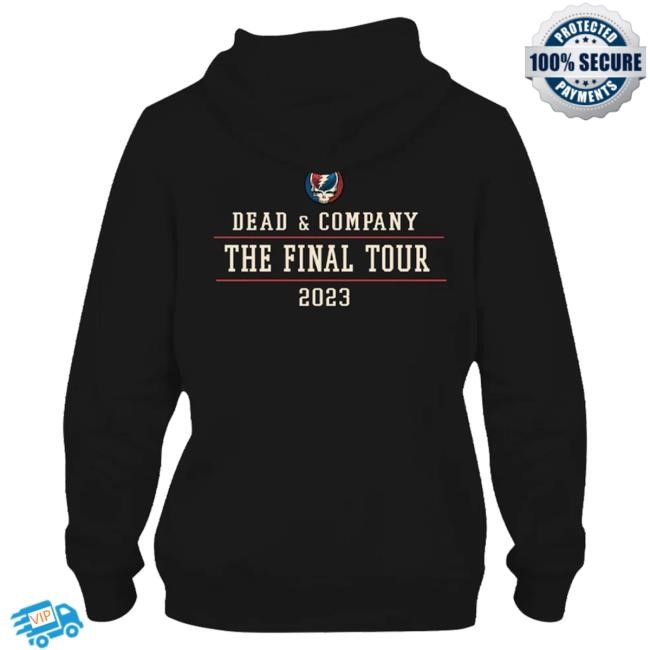 Dead And Company Store Merch The Final Tour Zip Popover Hoodie