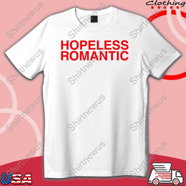 Hopeless Romantic White Tank Top