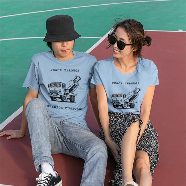 Kama Kamilia Peace Through Superior Firepower Shirt