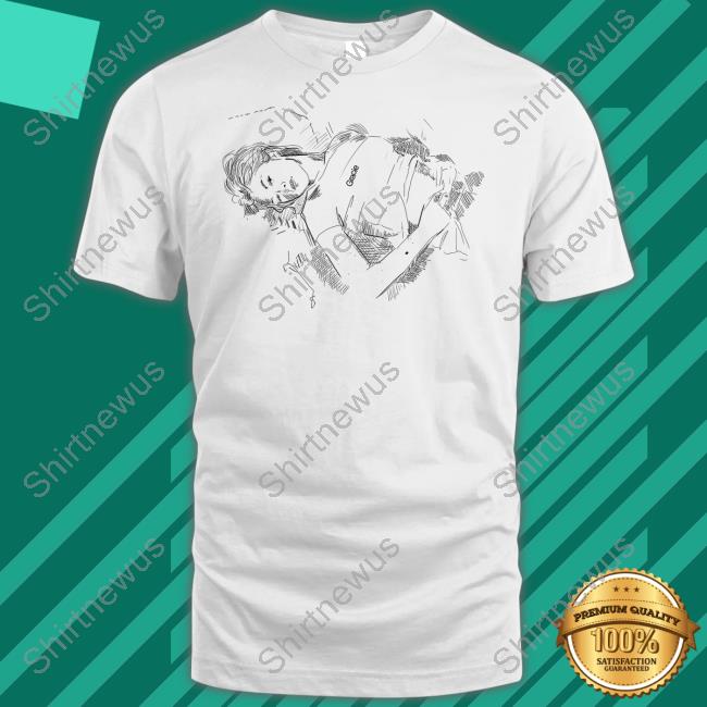 Gracie Abrams Shop Gracie Portrait Sketch Hoodie
