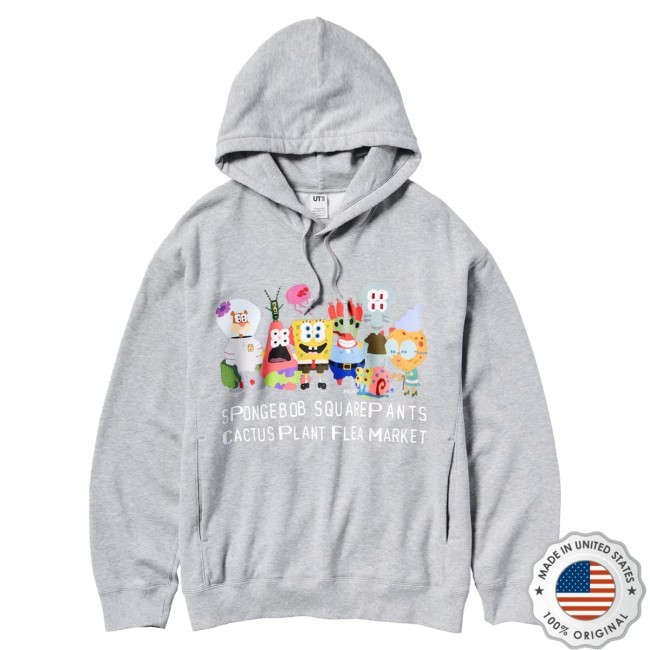 Cactus x Sponge Bob Hoodie