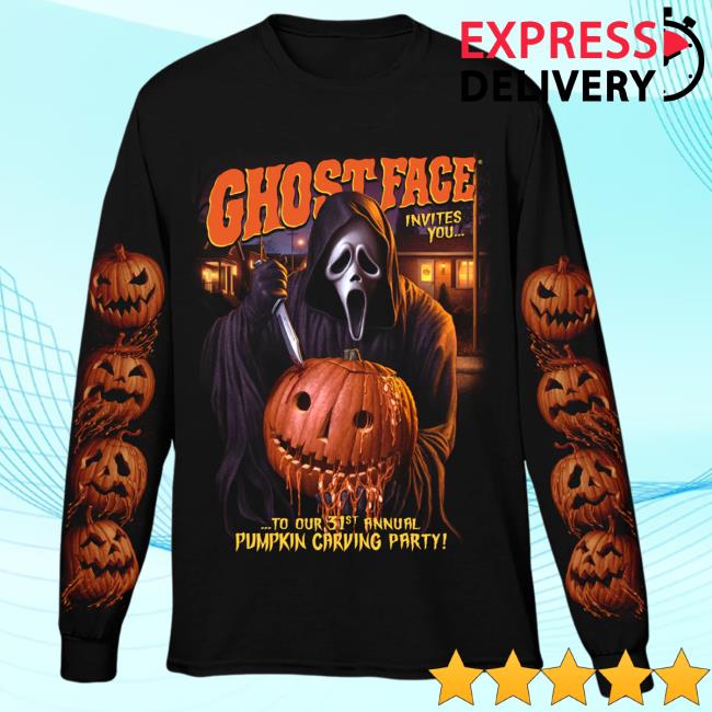 Official Cavity Colors Ghost Face: Halloween Party - Shirt 2024