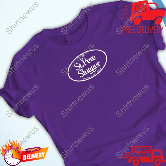 Official Deli Sport Merch 727 St. Pete Slugger This Shits Got Pop Deli Sport Shirt