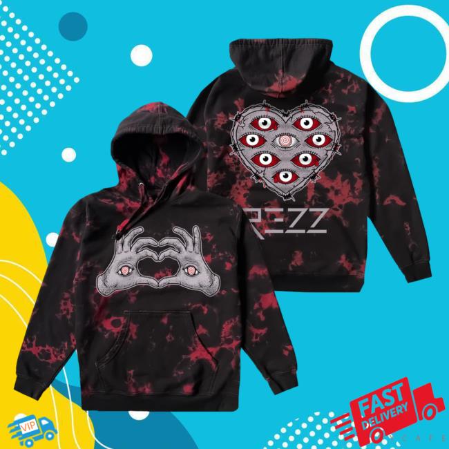 Official Rezz - Be Mine - Tie Dye Hoody