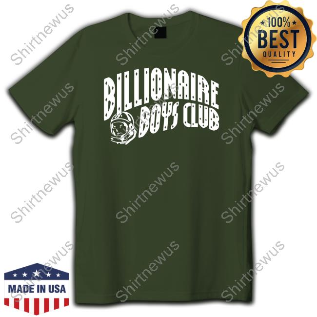 Billionaire Boys Club Icream Classic Curve Logo Shirts Black
